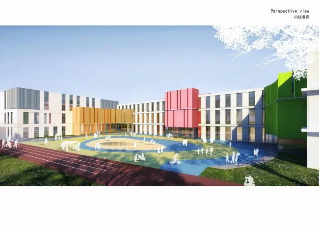 BIM Architecture | Wujun Kindergarten in the Taihu Lake New Town, Suzhou, Jiangsu/Qifa Design Group Co., Ltd