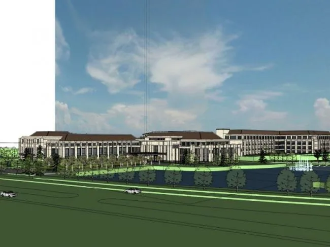 Sketchup Hotel Model | Multi story Hotel, Classical Style