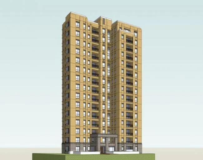 Sketchup Residential Models | Residential Buildings, High Rise Residences, Neoclassical Style