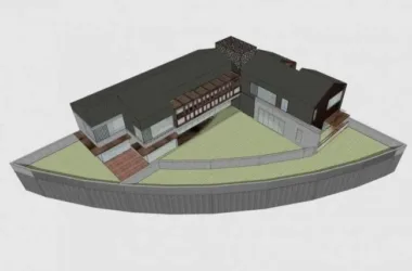 SketchUp Villa Model: Solo Villa in Modern Chinese Style-BIM WORLD