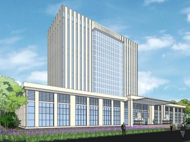Sketchup Office Model | High rise Office Building, Modern Style