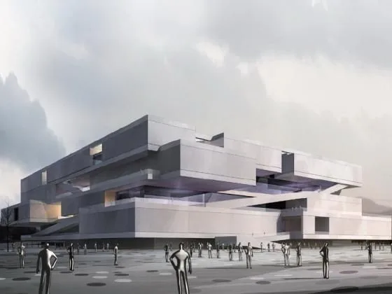 Sketchup Cultural Model | Multi story Yunnan Provincial Museum, Cultural Architecture, Modern Style
