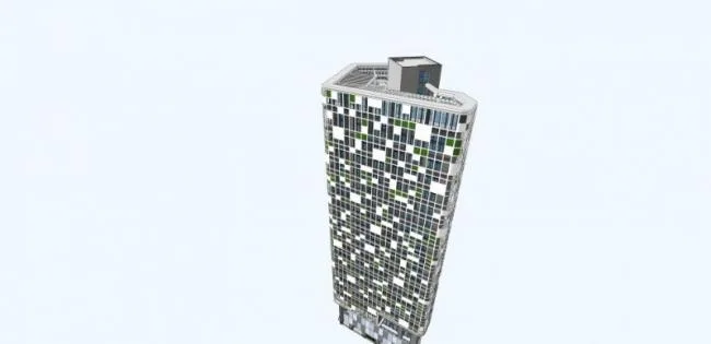 Sketchup Office Model | High rise Office Building, Modern Style