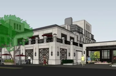 SketchUp Multi-Story Classical Villa with Garden Design-BIM WORLD