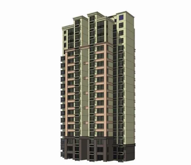 Sketchup Residential Model | High rise Residential Buildings, Neoclassical Style, Residential Buildings