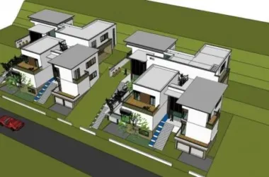 Modern Solo Villa Design | SketchUp 3D Model-BIM WORLD