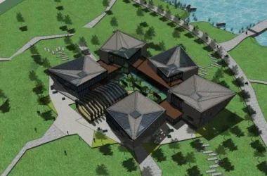 SketchUp Cultural Model: Modern Museum Architecture and Design-BIM WORLD