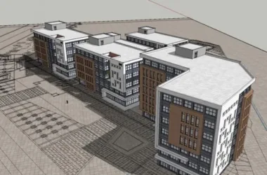 Sketchu Industrial Building | Modern Multi-Story Industrial Facility-BIM WORLD