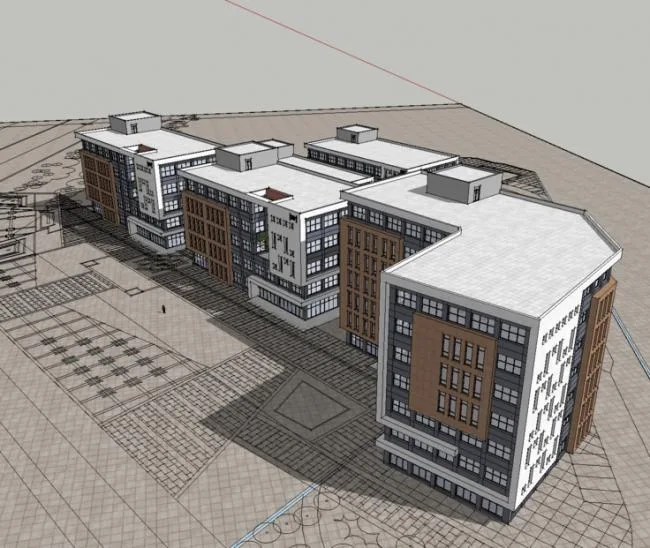 Sketchu Industrial Building | Multi story Industrial Building, Modern Style