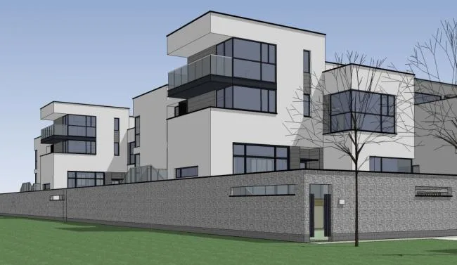 Sketchup Villa Model | Villa, Modern Style, Garden Villa