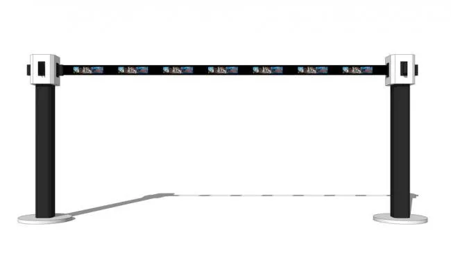 Sketchup Material Model | Rope, Railing