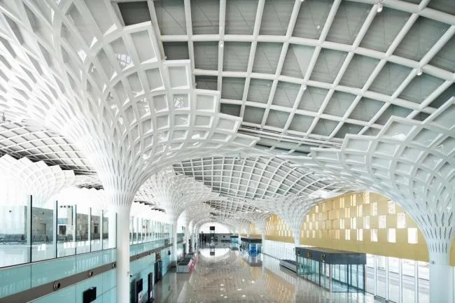 BIM Architecture | Continuous Waves Rising from Golden Birch Forest: Hulunbuir Hailar Airport Expansion Project/China Architecture Design Institute Joint Architectural Design Seminar U10