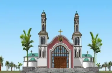 SketchUp Model: Multi-Story Western Classical Church Architecture-BIM WORLD