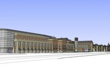 SketchUp Business Model: Designing a British-Style Multi-Story Commercial Street-BIM WORLD