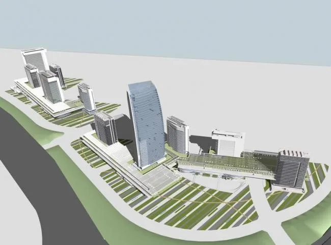 Sketchup Office Model | High rise Office Building, Software Park Technology Park, Modern Style