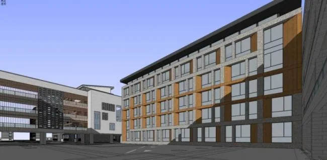 Sketchup School Model | Multi story School, Campus Educational Architecture, Modern Style