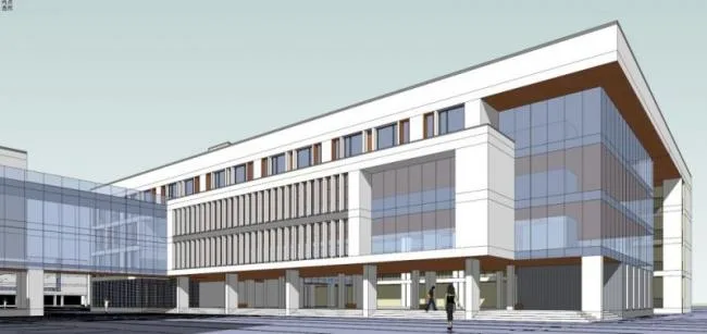 Sketchup School Model | Multi story School, Campus Educational Architecture, Modern Style