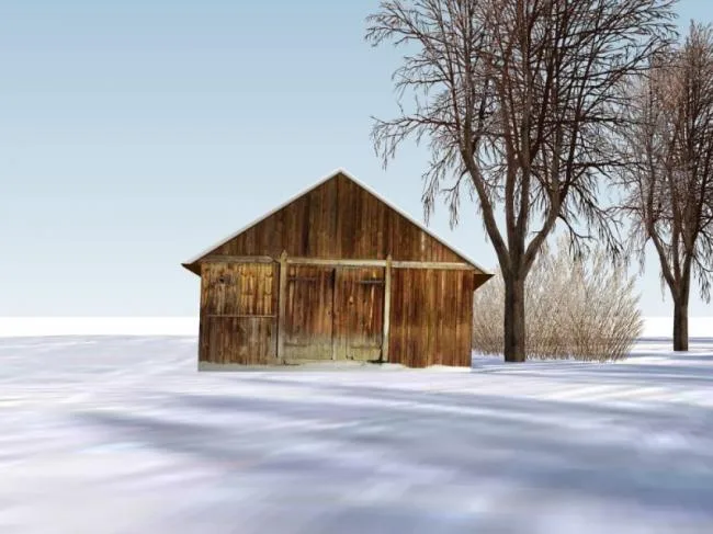 Sketchup Residential Model | Cabin, Modern Style