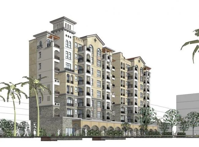 Sketchup Residential Model | Multi story Residence, Spanish Style, Classical Style, Residential Architecture