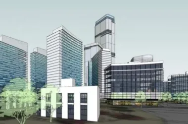 Sketchup Planning Model | Overall Planning of Qingdao Beer Garden, Modern Style-BIM WORLD