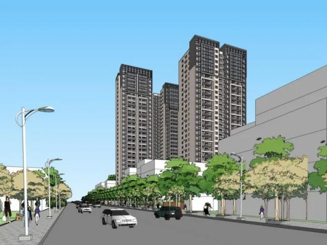 Sketchup Complex Model | High rise Complex, Modern Style