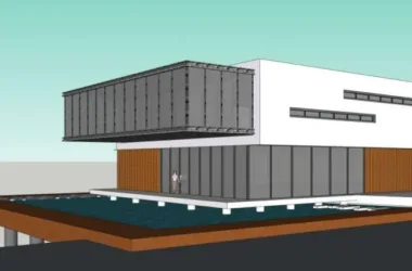 SketchUp Business Model: Designing a Modern Multi-Story Clubhouse-BIM WORLD