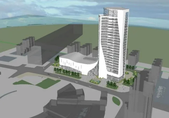 Sketchup Office Model | High rise Office Building, Modern Style