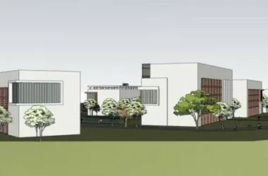 Modern Multi-Story Hospital Model in SketchUp-BIM WORLD