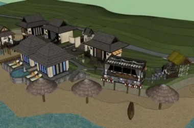 SketchUp Villa Models: Solo, Seaside, Southeast Asian, and Classical Styles-BIM WORLD