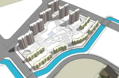 Modern Multi-Story Commercial Complex Designed in SketchUp-BIM WORLD