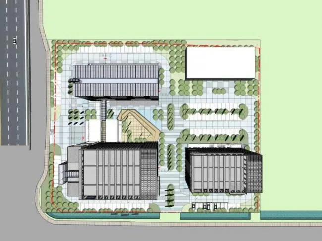 Sketchup Office Model | High rise Office Building, Classical Style