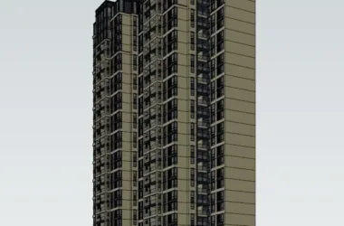 SketchUp Residential Models: High-Rise and Classical Style Buildings-BIM WORLD