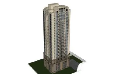 SketchUp Model of a Modern Super High-Rise Office Building-BIM WORLD