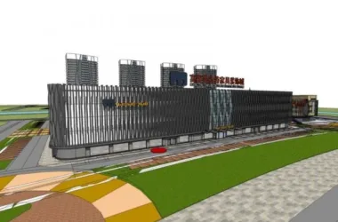 SketchUp Model: Multi-Story Modern Commercial and Residential Complex-BIM WORLD