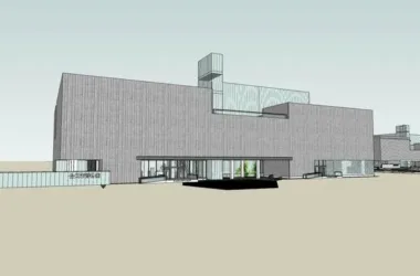SketchUp Cultural Model: Modern Multi-Story Museum Architecture-BIM WORLD