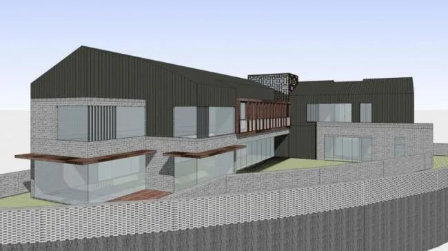 Sketchup Villa Model | Solo Villa, New Chinese Style