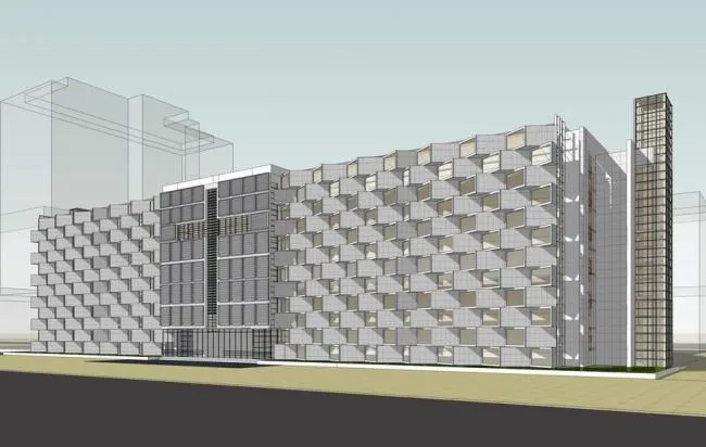 Sketchup Hospital Model | High rise Hospital, Medical Building, Modern Style