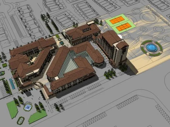 Sketchup Business Model | Multi layer Community Business, Classical Style