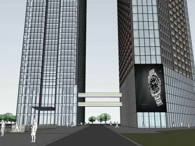 Sketchup Residential Model | Super High rise Residential, Modern Style
