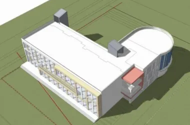 Modern Multi-Story School and Kindergarten Design | Educational Architecture in SketchUp-BIM WORLD