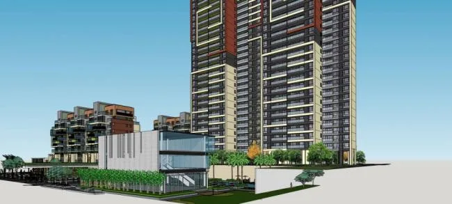 Sketchup Residential Model | High rise residential communities, residential buildings, modern style