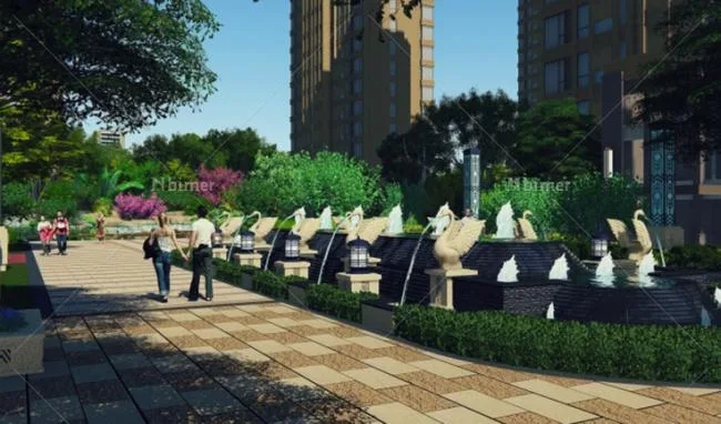 Sketchup Material Model | European style axisymmetric water features, material components
