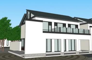 SketchUp Business Model | Clubhouse with Modern Chinese Design-BIM WORLD