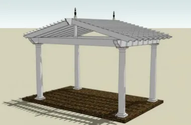 SketchUp Materials for Flowers, Frames, Pavilions, and Landscapes-BIM WORLD