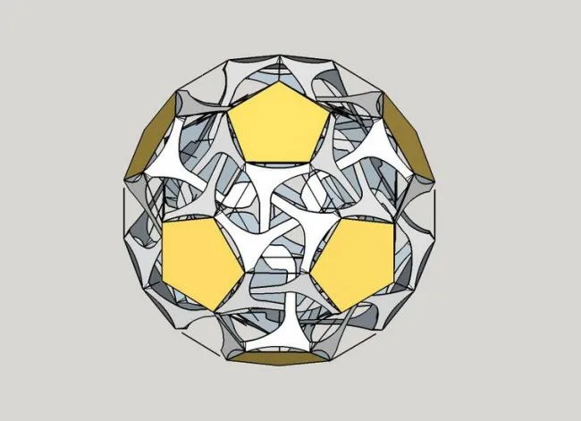 Sketchup Material Model | Landscape Spherical Sculpture Sketch Model Material Component, Modern Style