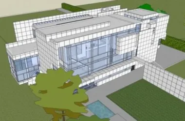 SketchUp Business Model: Designing a Modern Multi-Story Clubhouse-BIM WORLD