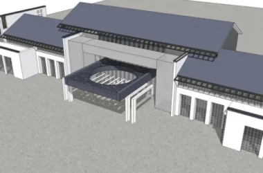 SketchUp Business Model: A Chinese-Inspired Clubhouse Approach-BIM WORLD