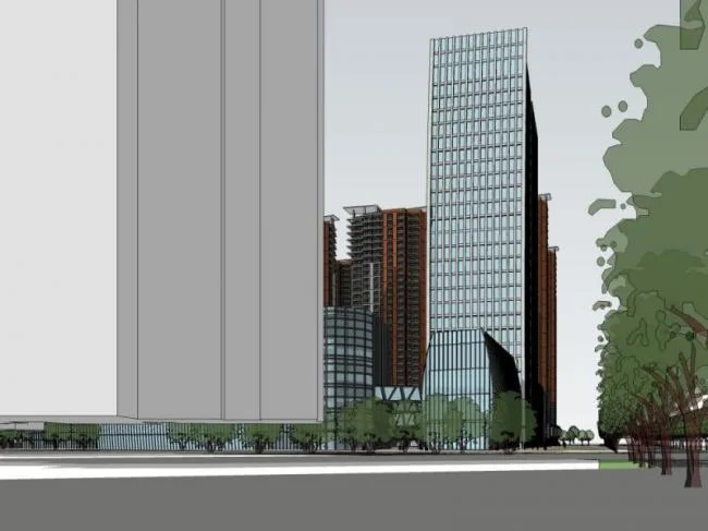 Sketchup Office Model | Super High rise Office Building, Modern Style
