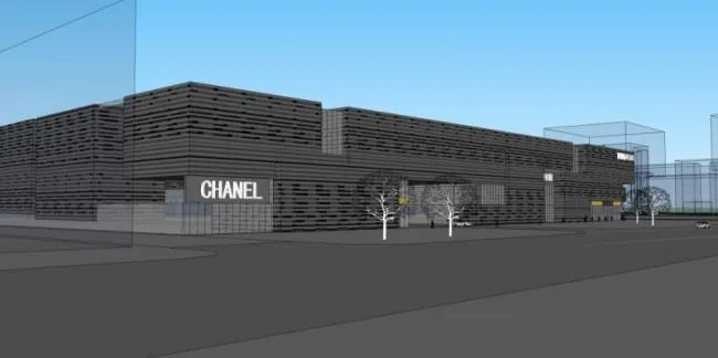 Sketchup Business Model | Multi story Shopping Mall, Modern Style