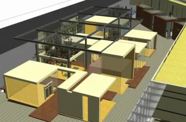SketchUp Business Model: Designing a Modern Multi-Story Commercial Building-BIM WORLD